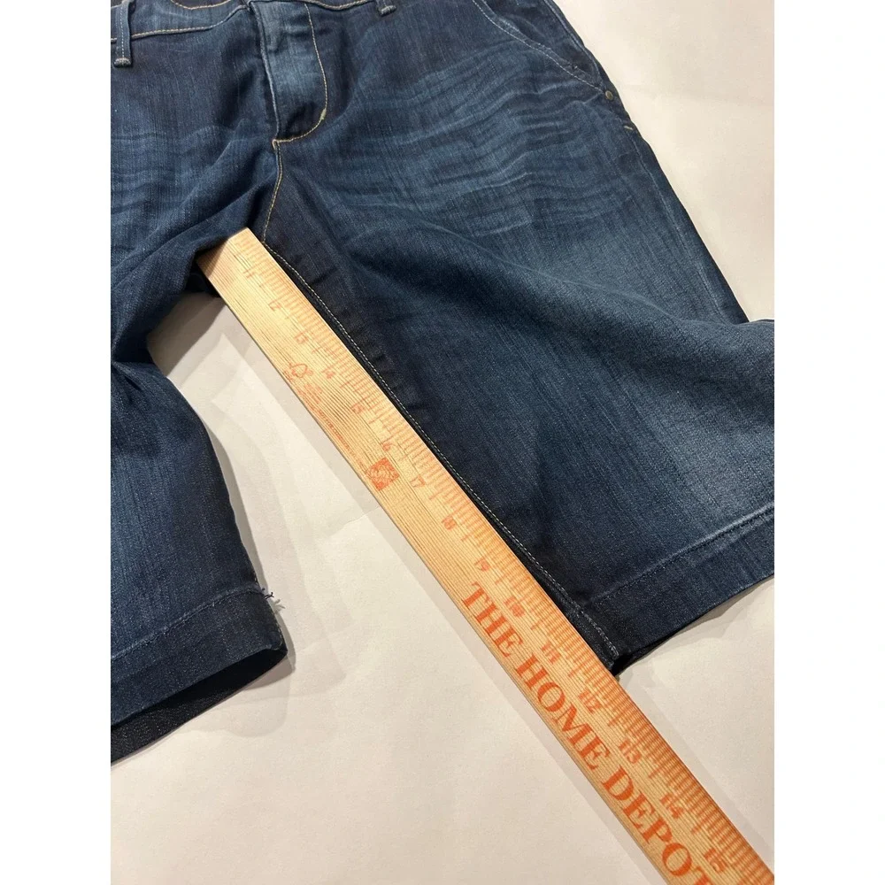 Citizens of Humanity‎ Denim Bermuda Shorts Dark Wash Jean Blue Womens Size 28